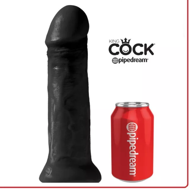 TOY SEX Fallo_Realistic gigante King Cock 11 Black Big Penis Cazzo Duro grosso