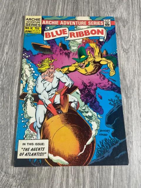 BLUE RIBBON COMICS #9 Archie Comics  1984 Archie Adventure Series