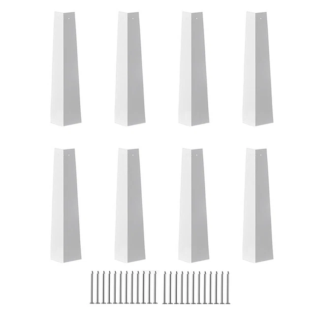 ANGOLI RIVESTIMENTO ALLUMINIO per Case Mobili 8pz Adatti per ...