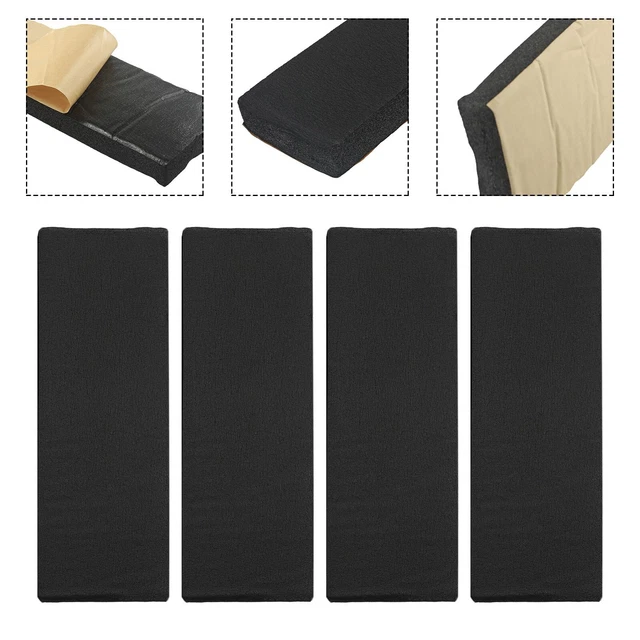 Protection Murale De Garage Autocollante - 40x15x1,5 Cm - Mousse Réfléchissante - Évite Les Chocs De Portière - Pour Voiture, Salle De Sport