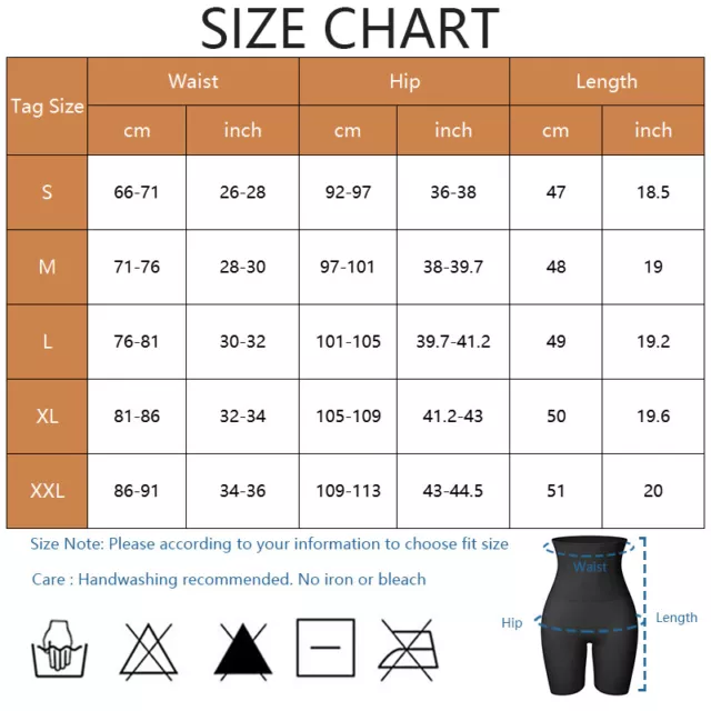 Empetua High-Waisted Shorts Pants Women‘s Body Shaper Tummy Control Shapewear AU 2