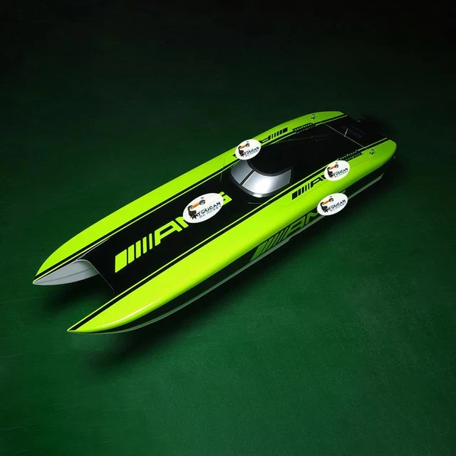 E51 Electric Fiber Glass PNP RC Boat Dual Motor Servo ESC Propeller W/O Battery.
