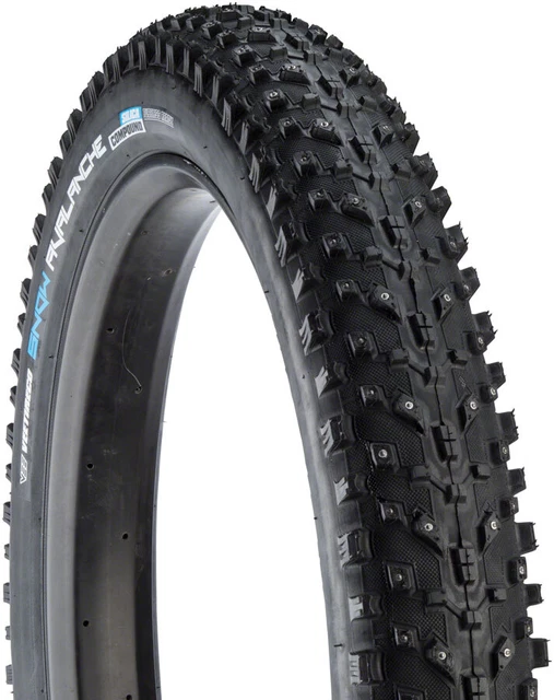 Vee Tire Co. Snow Avalanche Tire - 26 x 4.0 Tubeless Folding Black 120tpi