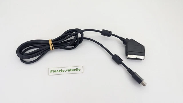 Câble AV Mega Drive Master System Cable Officiel Sega Péritel Pour