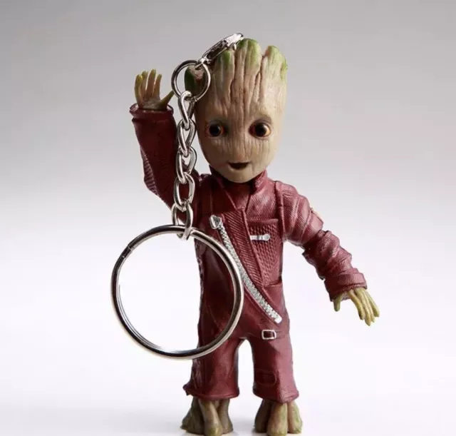 Guardians of the Galaxy Vol.2 Baby Groot Welle Hand Schlüsselanhänger NEU