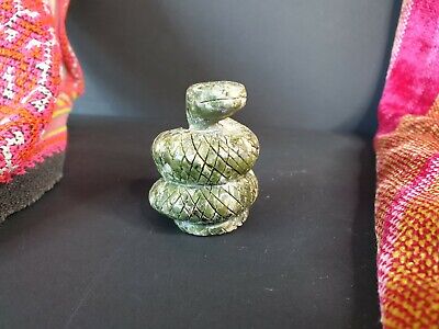 Old Chinese Carved Stone Snake …beautiful collection and display piece 2