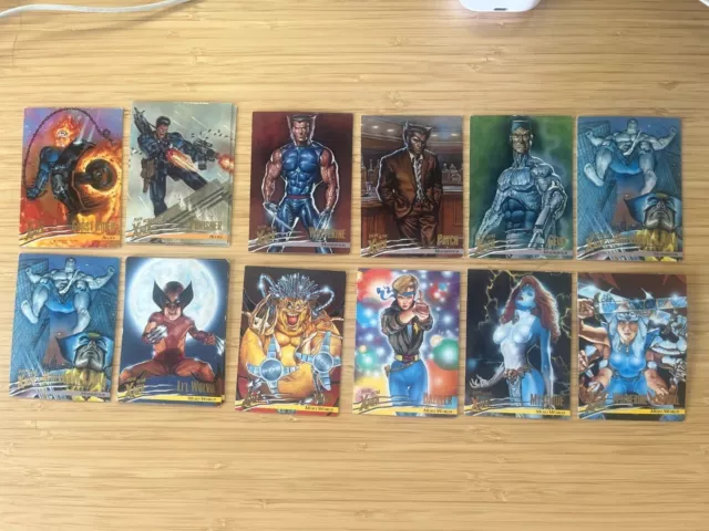 Fleer Ultra X-Men Trading Cards 1996 - Complete your set - Good Condition 3