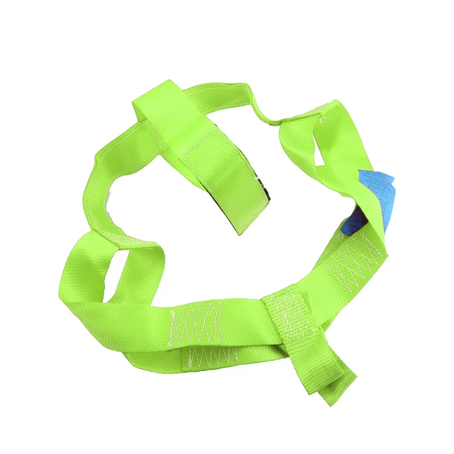 1 Pcs Arrière Roue Transport Attache Sangle Moto Nylon Vert