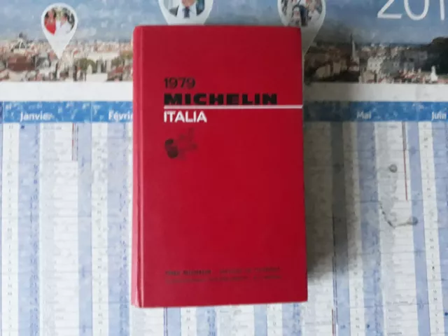 Guide Michelin Rouge Italia 1979