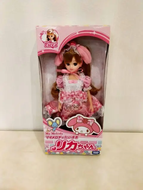 TAKARA TOMY LICCA CHAN FIGURE DOLL I LOVE MY MELODY Sanrio From Japan New
