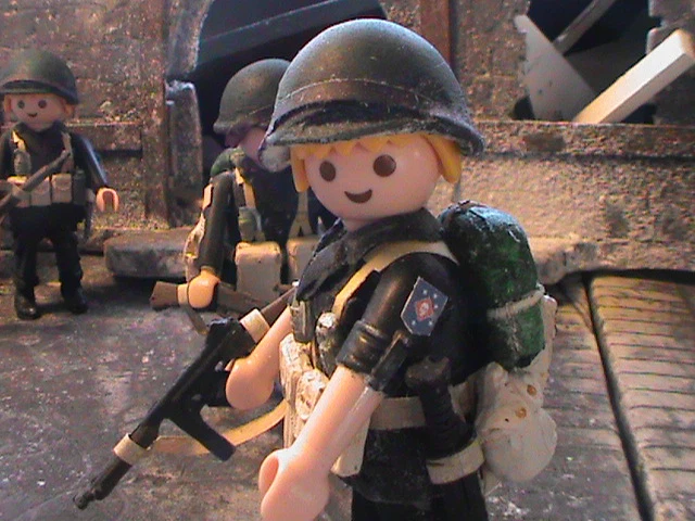 PLAYMOBIL Personalizzato US 8th Marines 2nd Mar Div. – Battaglia Di Betio 1943 REF-0193 BIS