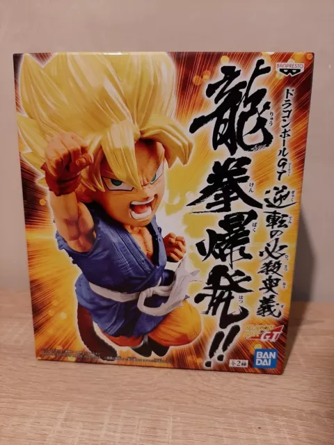 Dragon Ball GT Wrath of the dragon Figurine Son Goku SSJ BANDAI BANPRESTO enfant