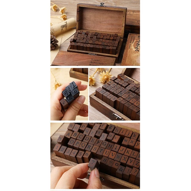 Kit De Lettres Et Chiffres Personnalisables Pour Scrapbooking - Noir - Matière ABS - Projets DIY