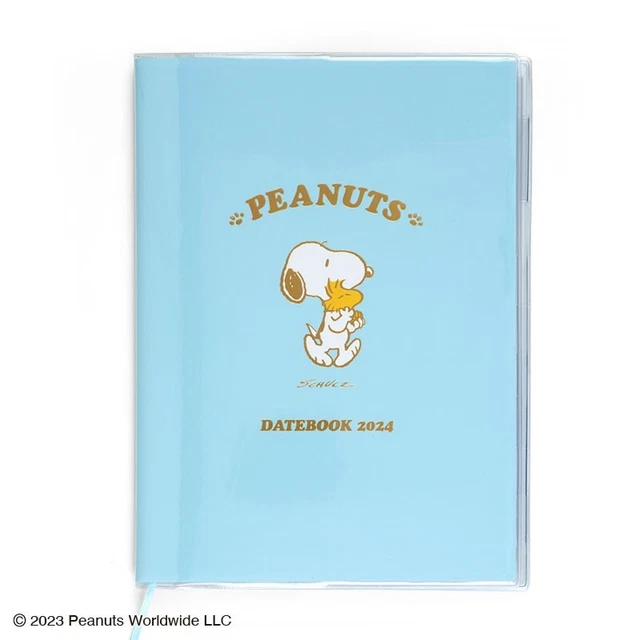SCHEDULE BOOK 2024 / Sanrio Snoopy A5 Date Book Japan NEW 23.99 PicClick