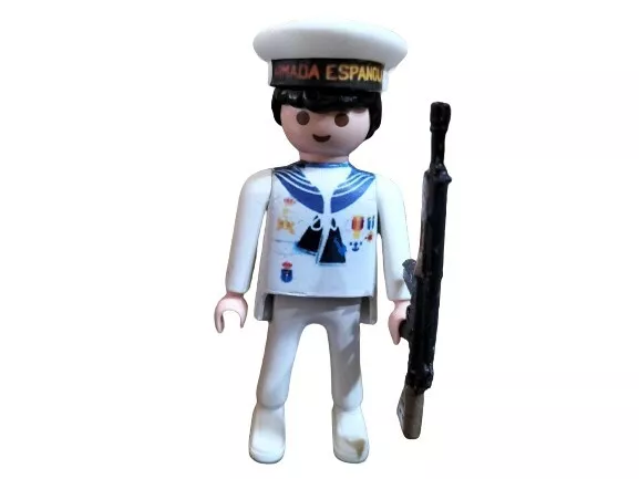 Playmobil Custo Marineros Armada Española Con Cetme  Precio Und 3