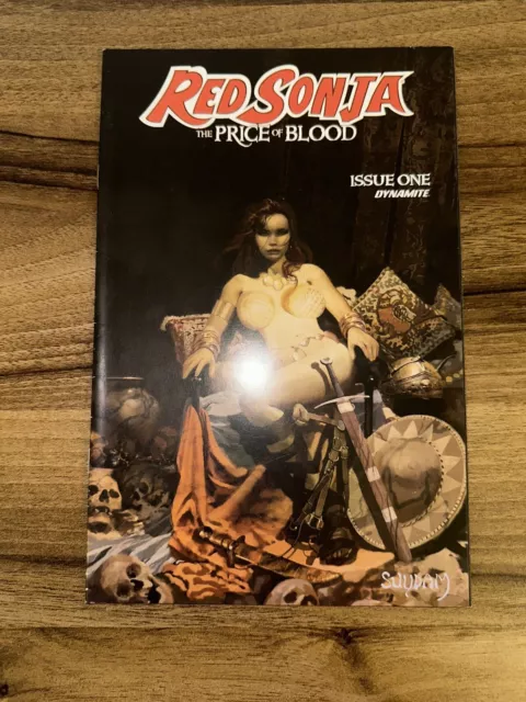 Red Sonja The Price Of Blood #1 Suydam Dynamite Comics
