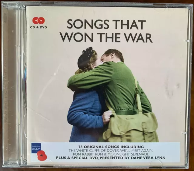 Songs that Won the War CD + DVD Various Artists Music from World war II 2 Discs
