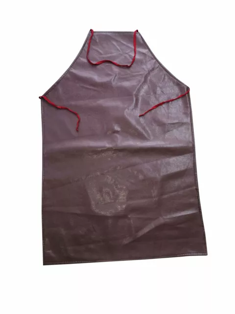 Restaurant  Cooking Chef Bib Kitchen&Gardening Leather Apron Waterproof Anti-Oil
