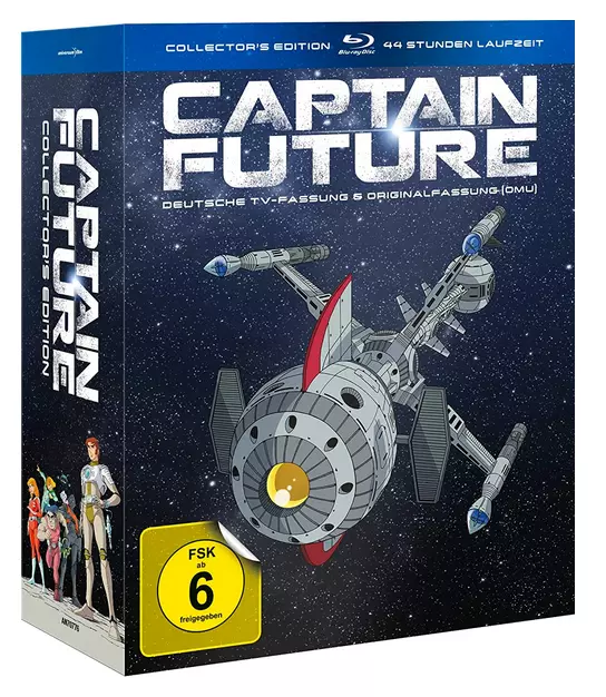 Captain Future Komplettbox  I Collector's Edition I Blue-Ray I Neu I sealed