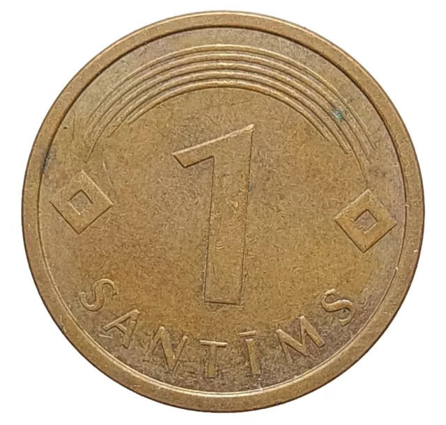 Latvia 1 Santims 2005 Coin P301