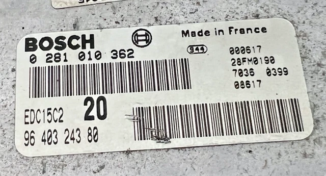 Calculateur Moteur Suzuki Grand Vitara 2.0 HDi 0281010860 - Occasion Fonctionnel