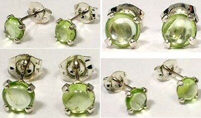18thC Antique 1ct Peridot Ancient “Gem of the Sun” Protect Against Evil Eye .925