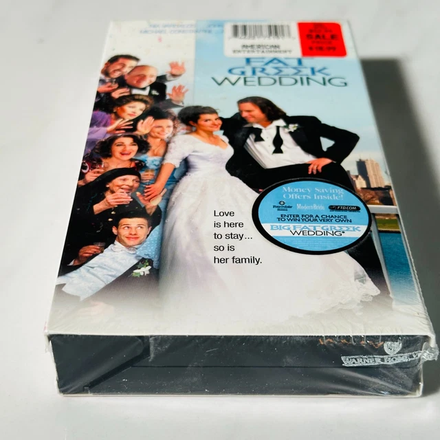 MY BIG FAT Greek Wedding VHS New Sealed Watermark £9.19 PicClick UK