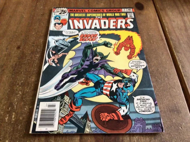 Vintage Marvel All-Colour Comics The Invaders No. 7 July 1976