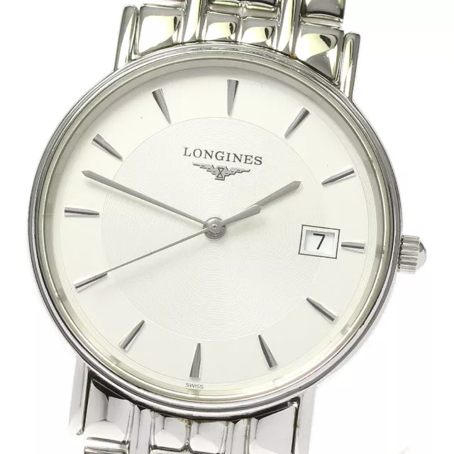 LONGINES Grand Classic L4.720.4 Date Silver Dial Quartz Men's Watch_771330