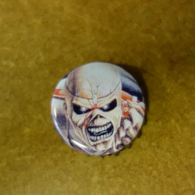 Trooper Beer 666 Eddie Bottle Cap Top  - Iron Maiden - Beer Bar - L@@K