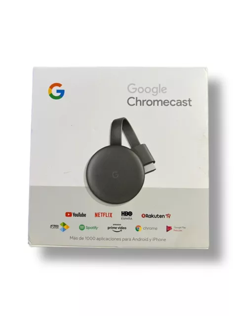 Google Chromecast 3 charcoal black B-Ware