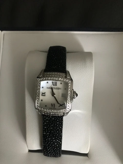 Bracelet montre galuchat deals