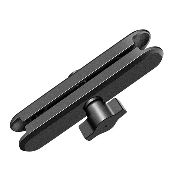 Sturdy Aluminum 15cm Double Socket Arm for 1-inch Ball Mount Base