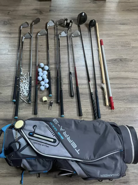 Golfausrüstung komplett, Callaway Big Bertha, Herren rechts, Schläger + Bag