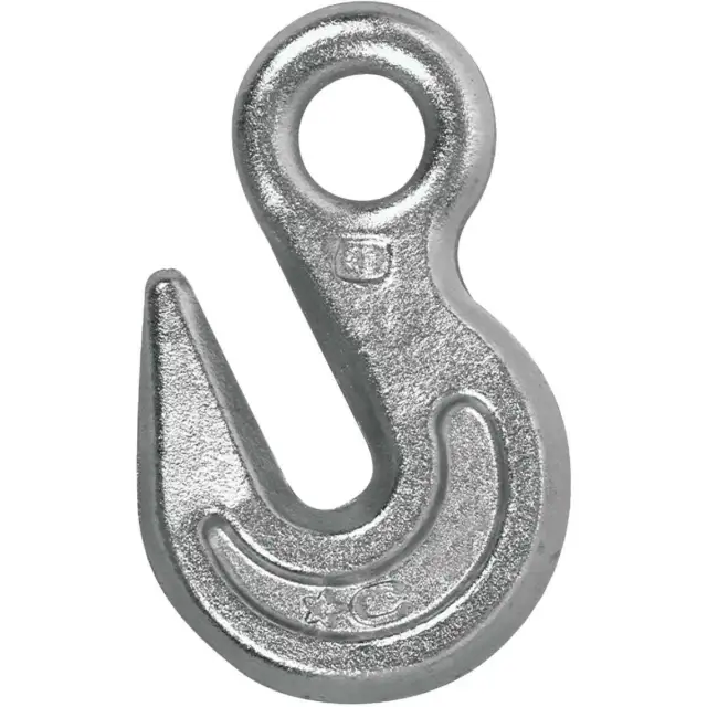Campbell 1/2 In. Grade 43 Eye Grab Hook T9001824 Pack of 20 Campbell T9001824