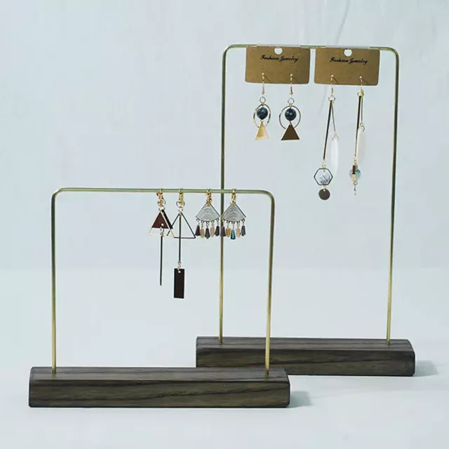 T-Bar Jewelry Display Stand Rack for Earring Necklace Countertop Store Home
