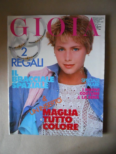 GIOIA RIVISTA DI moda n 22 1985 [D40] EUR 9,76 - PicClick FR