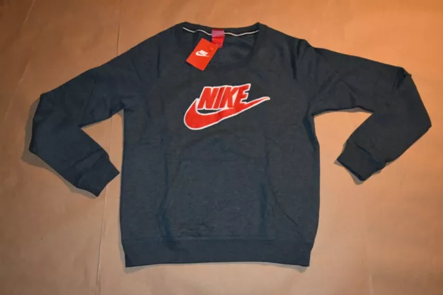 Nike Rally Crew Patch Chenille Sportswear Women's Sweatshirt  - Women's Sz M