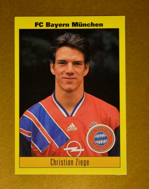 Panini Fussball 94 Bundesliga 1994- Christian Ziege Bayern München ungeklebt #32