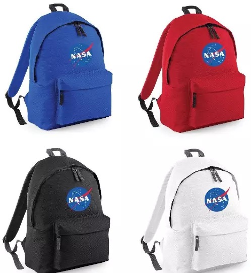 Zaino borsa regalo scuola logo astronauta NASA Apollo Geek Star Science