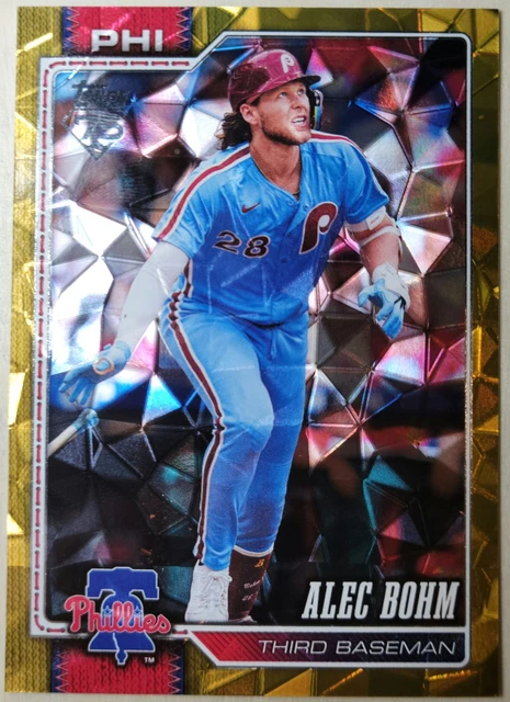 2022 TOPPS BASEBALL Gold Stars #452 - Alec Bohm - Philadelphia