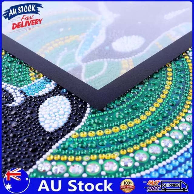 AU Diamond Painting Magnetic Frame Self-Adhesive (Black Matted Inner Size 25x35c