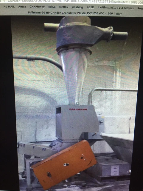 Pallmann 60HP Granulator PVC Grinder