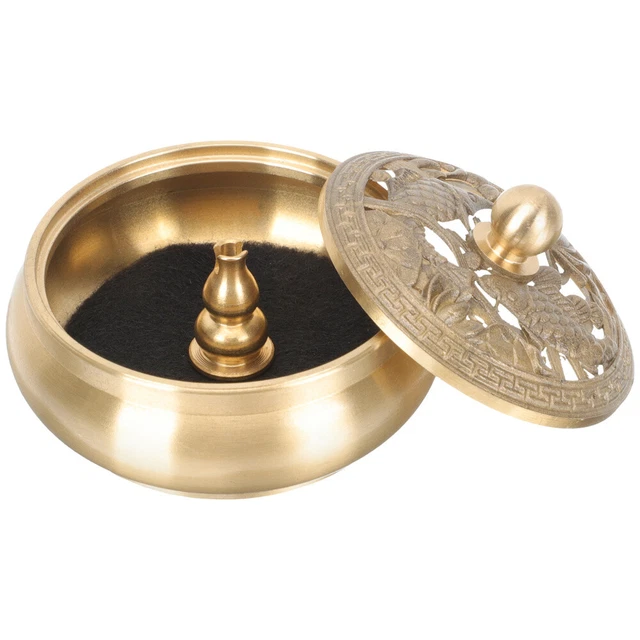 Set Campana Tibetana 10cm Con Cimbali E Incenso - Kit Meditazione Fatto - 5
