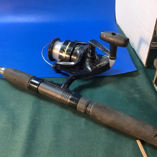 SHAKESPEARE CIRRUS GRAPHITE CGS 66 2Piece Spinning Fishing Rod with Daiwa  BW2 $22.22 - PicClick