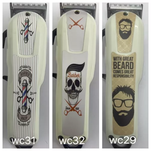 STICKER DECAL to Personalise your wahl Cordless supertaper hair clipper Barber 2