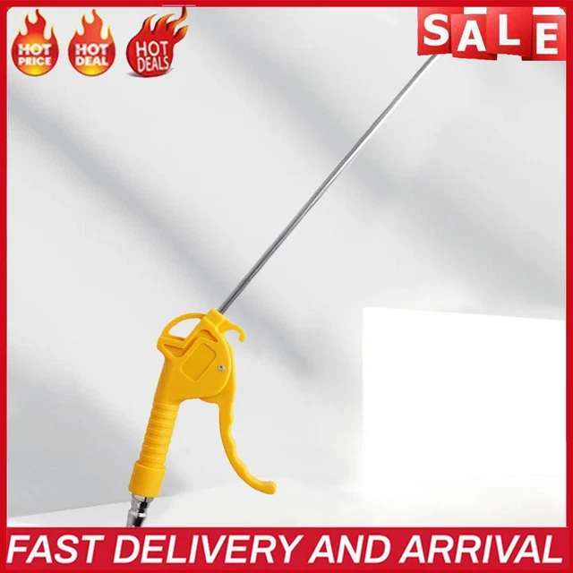 Pistola Ad Aria Compressa - Per Pulizia Polvere Da PC, Auto E Officina | Ugello Conico - Foto 12