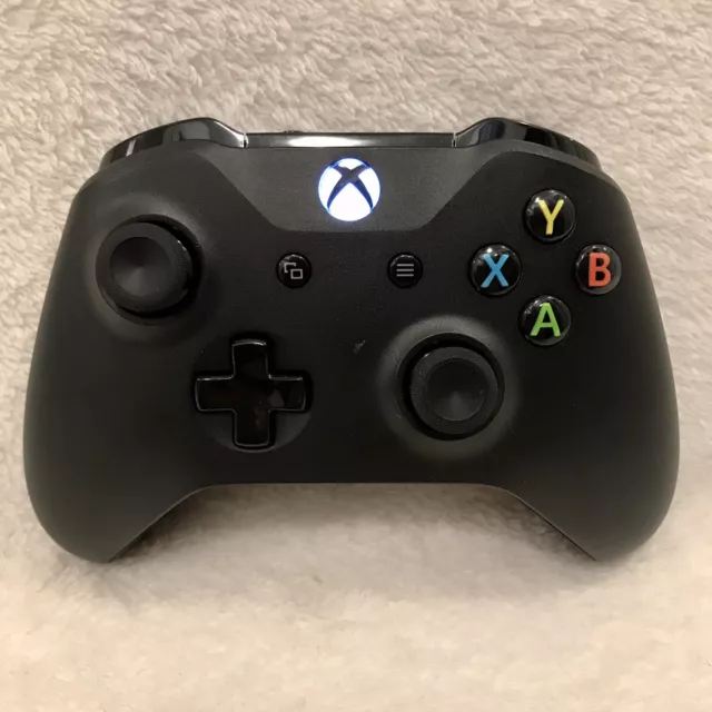 Xbox One OEM Official Microsoft Wireless Controller 1708 Black Tested Works