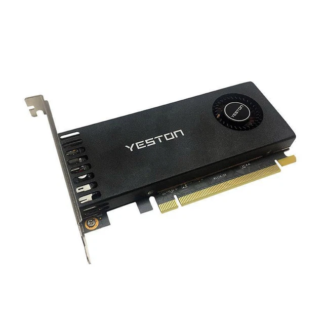 NVIDIA GTX 1650 4GB GDDR6 Low Profile Double Bracket Video Card ...