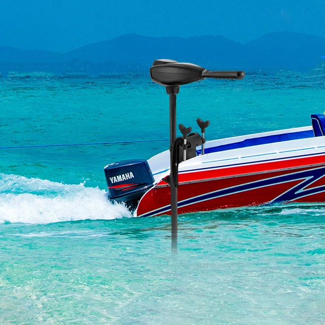 Electric Trolling Motor 46lbs Dc 12V Electric Outboard Motor Boat Engine 480W